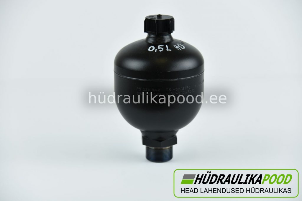 SBO210-0,5E1/663U-250AB060 (1/2"sk) Membraanaku 0,5L (Po=60 bar)