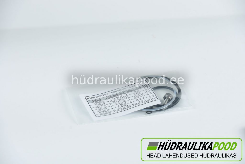 Põisakumulaatori tihendisari SB330/400 2,5…6L NBR
