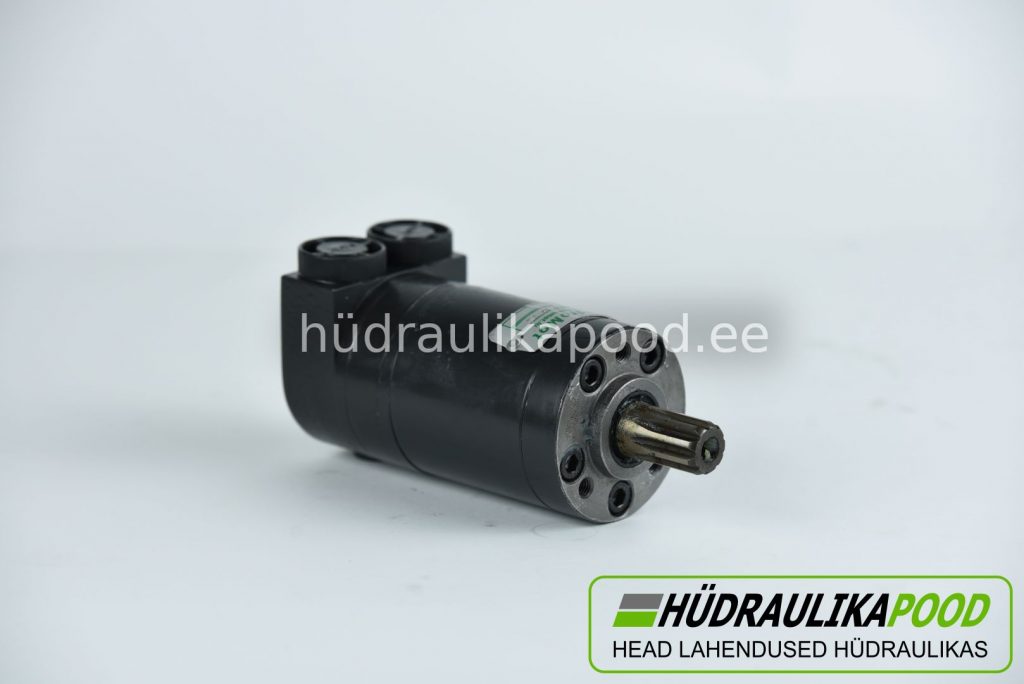 Hüdromootor 31,6ccm/rev 4Nm, splined shaft 16,5mm 14T, side ports
